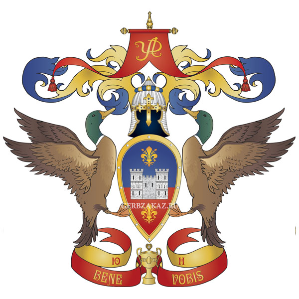 Герб с селезнями